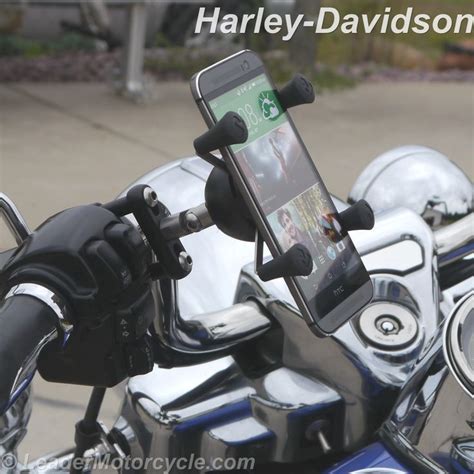 URBAN X Grip Adaptor Phone Mount For Harley Davidson Has A Slim