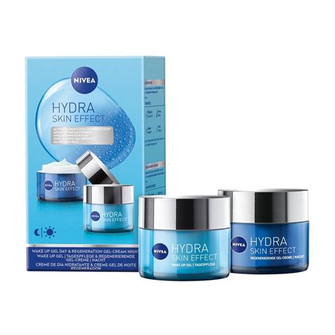 nivea hydra skin effect day  night care set israel