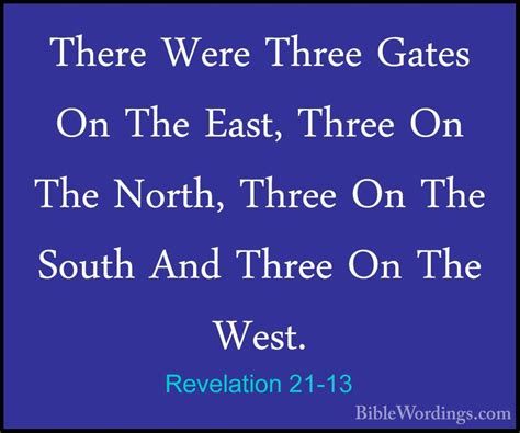 Revelation 21 - Holy Bible English - BibleWordings.com