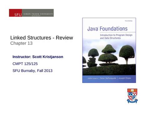 PDF Wk14 1 Linked Structures Revie Linked Structures Review