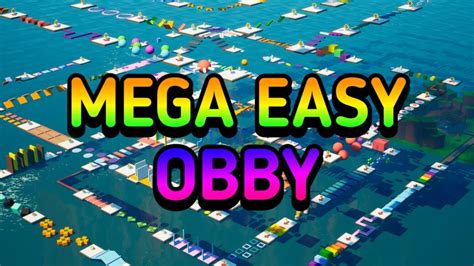 Mega Easy Obby 370 Stages [ Droia ] Fortnite Creative Map Code