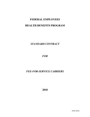 Fillable Online The Federal Employees Health Benefits Program Fax Email