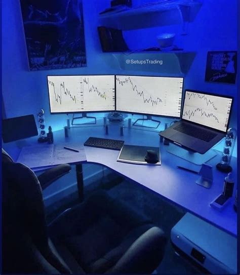 Trading Estilo De Vida Trading Desk Home Office Setup Day Trader