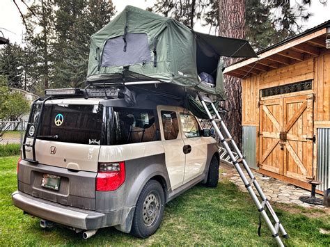 Adventure Truck Bend Oregon Rooftop Tent Overland Rack For Honda