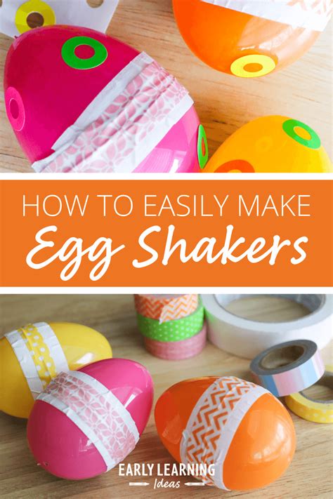 Fun Arts And Crafts For Kids How To Make An Egg Shaker