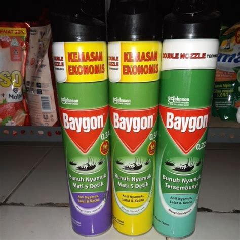 Jual BAYGON SEMPROT ANTI NYAMUK LALAT KECOA 750ML Shopee Indonesia