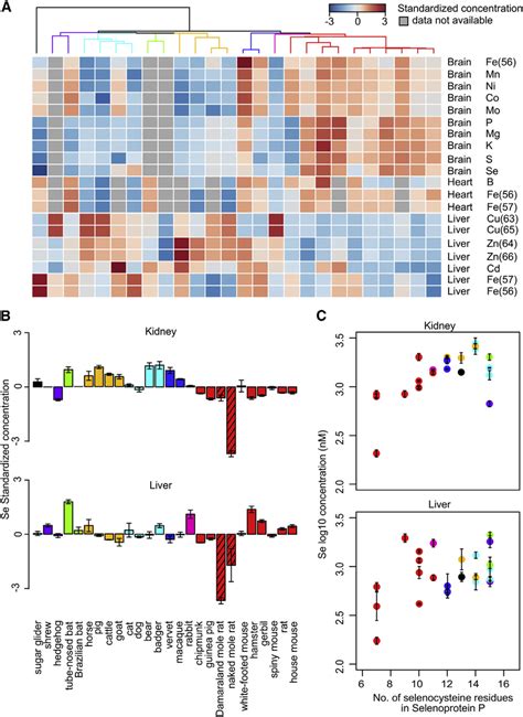 Lineage Specific Distribution Of Elements A Elements With Significant