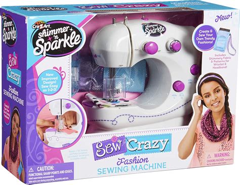 Cra Z Art Shimmer Sparkle Sew Crazy Sewing Machine Discounttoday Net