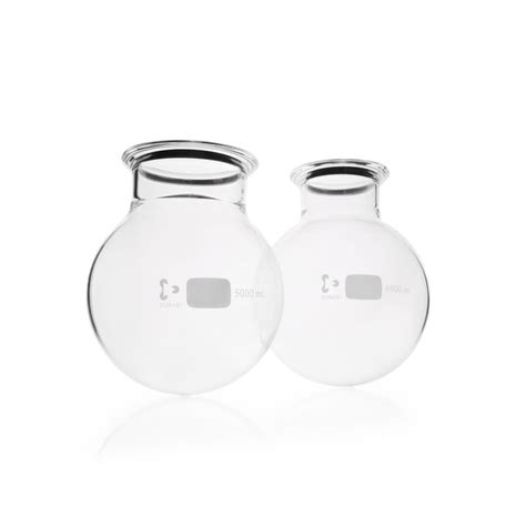 Dwk Life Sciences Duran Flat Flange Round Bottomed Flask Flange With