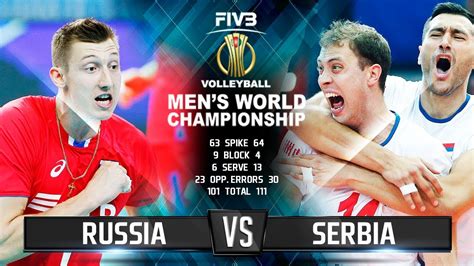 Russia Vs Serbia Highlights Men S World Championship Youtube