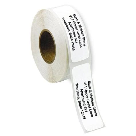 Basic White Rolled Labels - Artistic Labels | Artistic Labels ...