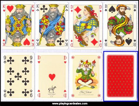 R Somerville Playing Cards Playingcardsales Rhineland Pattern