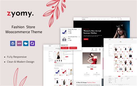 Zyomy Tema WooCommerce Para Tienda De Moda