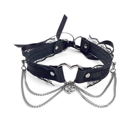 Сексуальный чокер Art of Sex Karen из натуральной кожи Черный ID 1707798970 цена 419