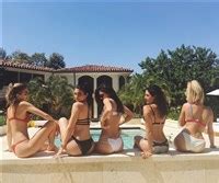 Kylie Jenner Throws Slutty Bikini Pool Party