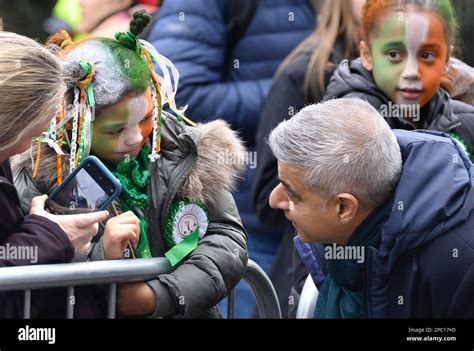 Sadiq Khan Mayor Of London Making Friends At The St Patrick S Day