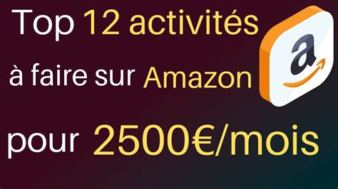 Travailler Chez Amazon Travailler Chez Amazon En Ligne Gagner De L