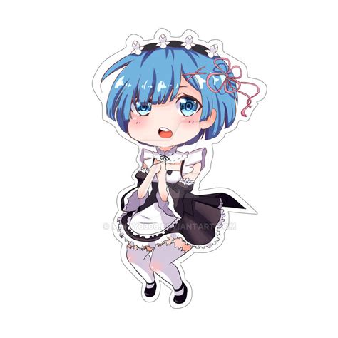 Rem Chibi By Mindy0306 On Deviantart