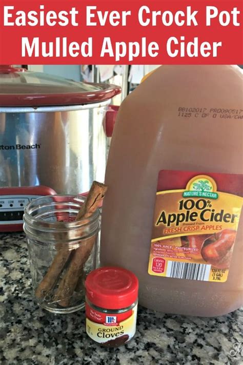 Easy Crock Pot Mulled Cider Recipe Mama Cheaps® Cider Recipe Hot Apple Cider Recipe Mulled