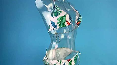 Best Sell High Quality Cheap Custom Women S Triangle Bikini Set String Swimsuit Print Tie