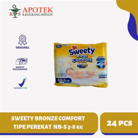 Jual Sweety Bronze Dry Xpert Comfort Nb S Pcs Shopee Indonesia