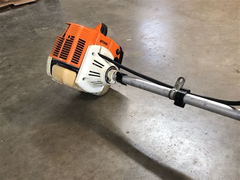 Stihl Fs Weedeater Brush Cutter Cc Trimmer Runs Great Blade