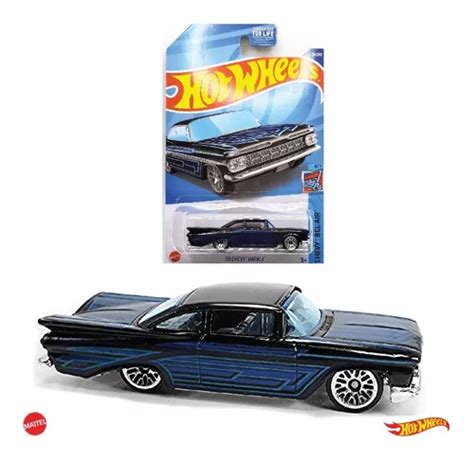 Hot Wheels 59 Chevy Impala Exclusivo Eua Preto Azul Novo Frete Grátis