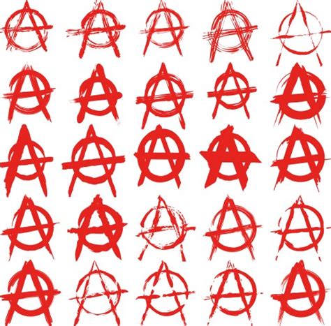 Anarchy symbol Royalty Free Vector Image - VectorStock