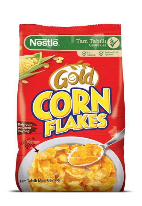 Nestlé GOLD CORN FLAKES Tam Tahıllı Mısır Gevreği Nestlé Cereals