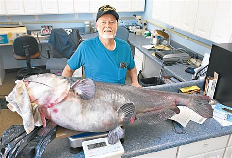 男子釣百磅鯰魚 紀錄未獲承認 東方日報