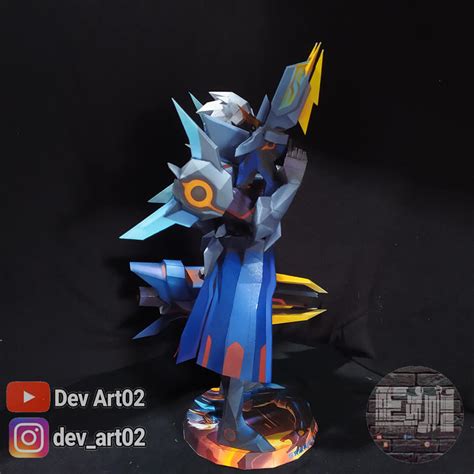 Eiji Papercraft Hero Mobile Legends Granger Starfall Knight Papercraft