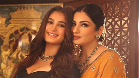 Watch Raveena Tandon Shares Daughter Rasha Thadanis Billboard