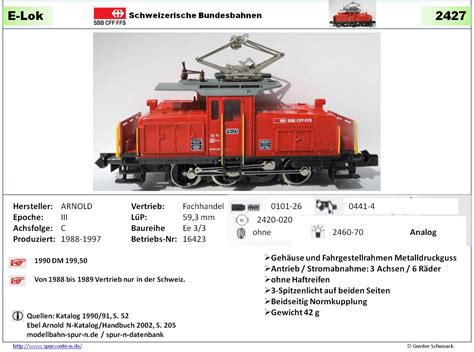 Alles für Modelleisenbahn in Spur N Modell Arnold 2427 Spurweite N