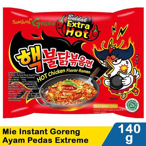 Jual Samyang Mie Goreng 2x Spicy Hot Chicken 140gr Shopee Indonesia