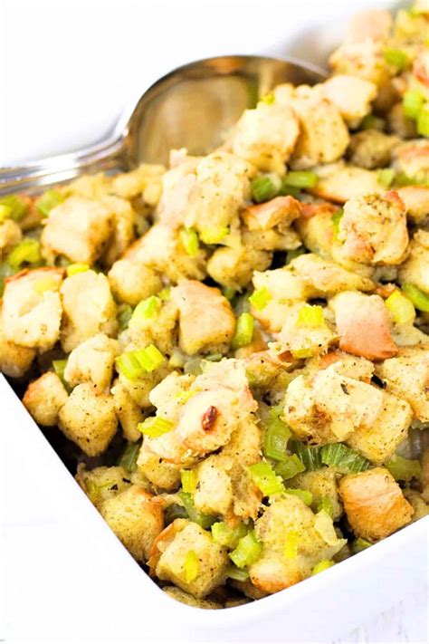 Easy Classic Bread Stuffing • Now Cook This