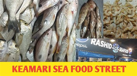 Fried Fish Grilled Fish Prawn Karahi Biggest Seafood Street Keamari