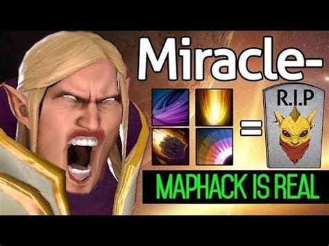 Miracle Dota Invoker God Blind Combo Bounty Hunter Hard Midlane