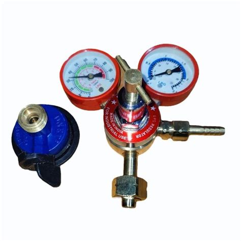 250 Psi Brass Double Gauge LPG Regulator Set For Commercial At Rs 850