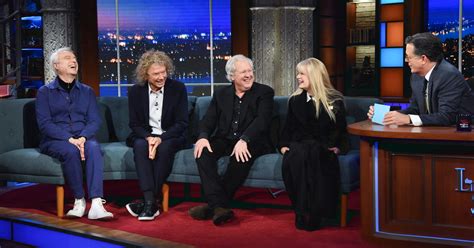 Talking Heads Appear On The Late Show With Stephen Colbert Best