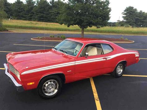 1974 Plymouth Duster 360 Automatic Red For Sale Plymouth Duster 1974