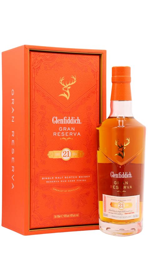 Glenfiddich Gran Reserva Rum Cask Finish Year Old Whisky Cl