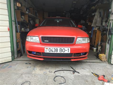 Установка фронтального интеркулера — Audi A4 (B5), 2,7 л, 1997 года ...