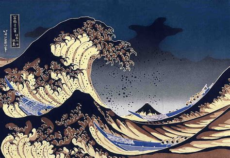 Hokusai Japanese Waves HD Wallpaper Pxfuel