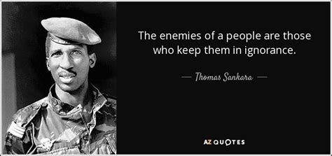 TOP 25 QUOTES BY THOMAS SANKARA | A-Z Quotes