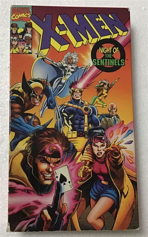 X Men Marvel Comics Vhs X Men Night Of The Sentinels Comic