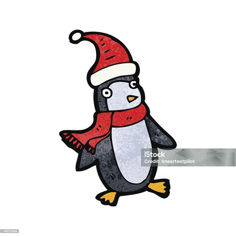 Cartoon Christmas Penguin Stock Illustration Download Image Now