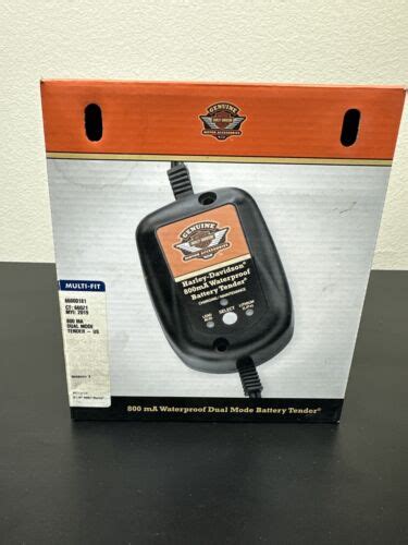 Genuine Harley Oem Waterproof Ma Battery Tender Charger Ebay