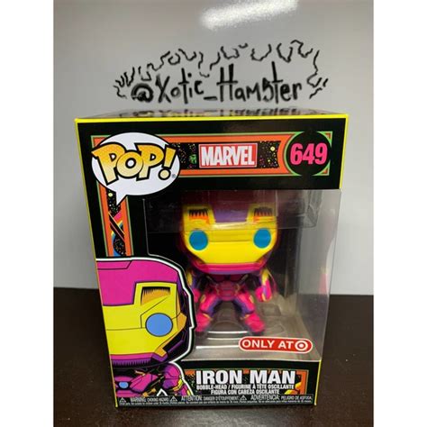 Funko Other Funko Pop Marvel Black Light Iron Man Target