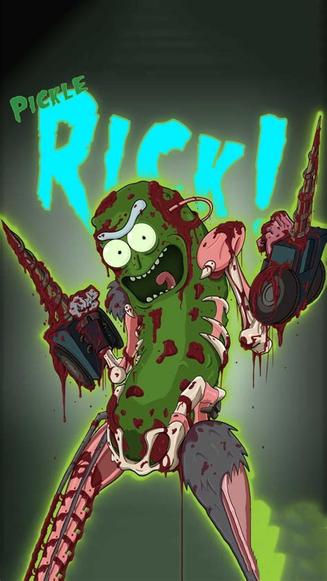 Download Free Pickle Rick Wallpaper Discover More Anime Pickle Rick