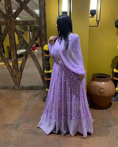 Lilac Colour Lehenga Choli For Women Indian Designer Lehengas Etsy